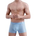 Miniatyrbild 2 av 10: Herr Ice Silk Boxer Mesh Brief Andas Kyl Underkläder Black S