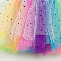 Pikkukuva 4 / 5: Tyttöjen Kerroksittainen Tähti-Sekvenssit Tutu-Hamemekko Colorful M