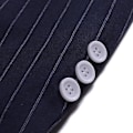 Miniatyrbilde 8 av 10: Uformell blazerjakke for menn med rutemønster Navy Blue XL