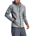 Miniatyrbild 3 av 6: Lättvikts Hoodie med Full Zip för Män - Solskydd för Utomhus Dark Grey M