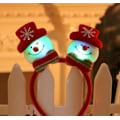 Pikkukuva 1 / 2: Hohtavat Jouluhiusnauhat Snowman Luminous