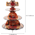Miniatyrbilde 7 av 7: Cupcake-stativ for Halloween-festpynt 3-trinns dessertstativ Style 2