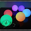 Miniatyrbilde 5 av 7: LED Poi-kuler med svirrende lys, rave-leketøy, fargeskiftende Poi-kuler