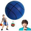 Miniatyrbild 1 av 7: Tyst Basketboll 29,5 tum, Standard Hush Handtag Basketboll, Tyst Basketboll Dribbling inomhus Blue Number 5