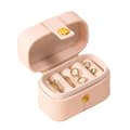 Mini Ringförvaringslåda Organizer Resesmyckeskrin Pink