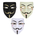 Miniatyrbild 1 av 5: Hacker Mask V för Vendetta Mask white