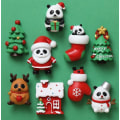 Miniatyrbillede 2 af 11: 9 stk. Jule Resin Magnet Køleskabs Stickers 9PCS