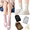 Miniatyrbild 3 av 3: 5 st Fuzzy Socks för kvinnor white