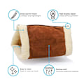 Miniatyrbillede 4 af 6: 2-i-1 Katteseng Fleece Tunnel Rør Hule 83*52CM
