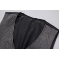 Miniatyrbilde 4 av 8: Herre Casual Singelbryst Vest Gray XL