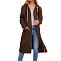 Miniatyrbild 1 av 9: Hoodies för Kvinnor - Trendiga Tröjor Brown 3XL
