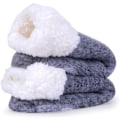 Miniatyrbild 4 av 6: Damkatt Fuzzytofflor med Grepp Grey
