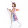 Miniatyrbild 7 av 11: Unicorn Princess Dress Up kläder för små flickor S