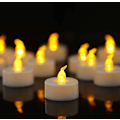 Miniatyrbild 1 av 5: Flamlösa LED-ljus för bröllopsfest 12 PCS