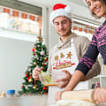 Miniatyrbild 3 av 7: Roliga Julbakningsförkläden för Kvinnor Män Justerbara Kök Matlagningsförkläden White