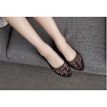 Miniatyrbillede 6 af 6: Sandaler til kvinder - Hule Strand Slip On Flats Black 36
