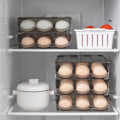 Miniatyrbild 3 av 4: Egg Fresh Förvaringsbox för kylskåp 2 layer