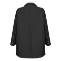 Miniatyrbillede 3 af 5: Dame Business Blazer Bukser Sæt, 2 Dele Outfits Blazer Jakkesæt GRAY M