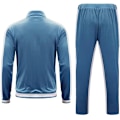 Miniatyrbillede 3 af 5: Mænds 2-delt fuld lynlås Tracksuits Fløjl Sportsdragter blue M