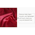 Pikkukuva 2 / 7: Miesten satiinibokserit Silk Pajama Bottom Lounge Sleep Shorts Red XL