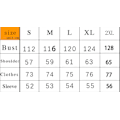 Pikkukuva 4 / 4: Keskipitkä Reikäinen Löysä Denimtakki Naisille Orange M
