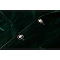 Miniatyrbild 4 av 6: Herr Velvet Blazer Slim-Fit Fashion Solid Suit Jacket Green S