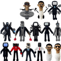 Miniatyrbillede 2 af 2: Toiletmand Plyslegetøj Monitormand Figur Style9