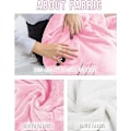 Miniatyrbilde 2 av 5: Hai Onesie for Voksne, Bærbar Hai-Teppe Onesie Sovepose Pink 210cm