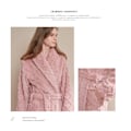 Pikkukuva 3 / 5: Miesten ja naisten Terry-shawl-turkkilainen kylpytakki Pink M