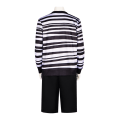 Miniatyrbillede 7 af 9: Pugsley Addams Kostume Dreng Wednesday Kostume Adults XL