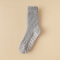 Miniatyrbilde 1 av 9: Vinter Fluffy Slippersokker, Myke Sovesokker 1 Par Grey