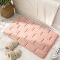 Miniatyrbillede 2 af 5: Superabsorberende Hurtigtørrende Badeværelsessvamp Gulvmåtte Pink 40*60CM