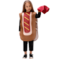 Pikkukuva 2 / 7: Lasten Halloween Pizza Hotdog Pickle Peapod Banana Carrot Waffle -asu L