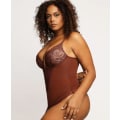 Miniatyrbilde 2 av 9: Lace Shapewear Body for Kvinner - Magekontroll Body Curry M