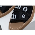 Miniatyrbilde 3 av 5: Alphabet Webbing Tykke Bunnsåler Damessko Black 41