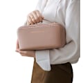 Miniatyrbild 2 av 4: Multifunktionell förvaringsväska i PU-läder pink
