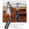 Miniatyrbillede 4 af 5: Selfie Stick Stativ til iPhone & Android, Trådløs Bluetooth Fjernbetjening Black