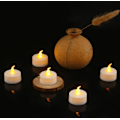 Miniatyrbild 4 av 5: Flamlösa LED-ljus för bröllopsfest 12 PCS