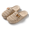Miniatyrbillede 1 af 8: Dames Arch Support Træsko Have Sko Udendørs Strand Tøfler Khaki 36