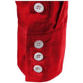 Miniatyrbild 4 av 5: Herrar Western Cowboy Skjorta Mode Slank Passform Design Red 2 XL