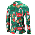 Miniatyrbilde 2 av 6: Herre Juleblazer Jakke Xmas Morsom Stygg Casual En-knapps Festdrakt 3XL