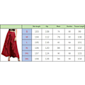 Miniatyrbillede 3 af 3: Trendy Casual Chiffon Bukser med Elastisk Høj Talje til Kvinder Red M