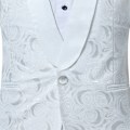 Miniatyrbild 8 av 11: Herr 2-delad kostym Slim Fit Tuxedo för bröllopsfest M