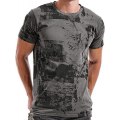Miniatyrbilde 1 av 4: Menn Casual T-skjorte med trykk XXXL
