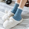 Miniatyrbild 7 av 8: 7 Par Damstrumpor med Vaddering, Fuzzy Fleece Hemstrumpor