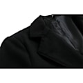 Miniatyrbild 6 av 9: Herrar Trenchcoat i Ullblandning, Slim Fit, Överrock Light Grey XS