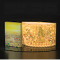 Miniatyrbillede 1 af 5: Gammel Stil LED Foldbar Bog Natlys Style 2