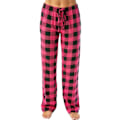 Miniatyrbild 1 av 5: Dam Casual Long Pyjamas Lounge Byxor Sovkläder rose red M