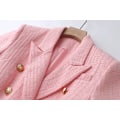 Miniatyrbillede 4 af 11: Dame Casual Blazer Langærmet Åben Front Knapper Arbejde Kontor Blazer Jakker L