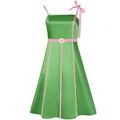 Miniatyrbild 1 av 10: Barbie Cosplay Kläder för Kvinnor - Fullt Set för Vuxna Green S